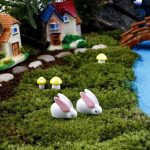 Jual Miniatur Binatang Kelinci (Miniatur Kelinci) OB09-V2 (2)
