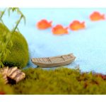 Jual Miniatur Perahu Sampan Nelayan untuk Maket, Diorama, Terarrium, Aquascape OO09 (1)