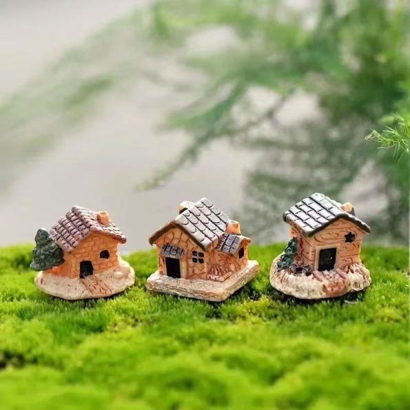 Jual Miniatur Rumah Untuk Maket Diorama Terarrium Aquascape ODH03 (1)